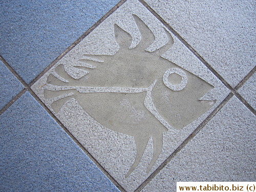 Tile on the ground