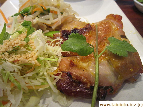 Couldn't eat the chicken at all