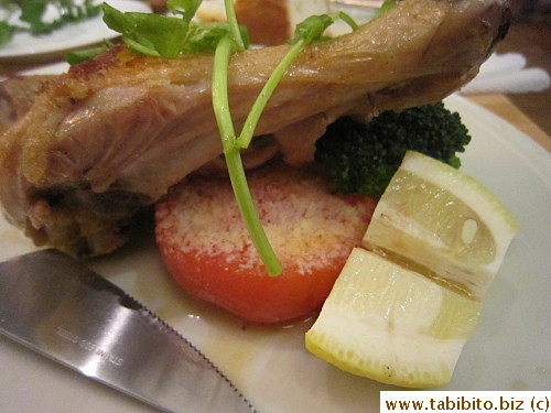 Extremely juicy with crispy skin