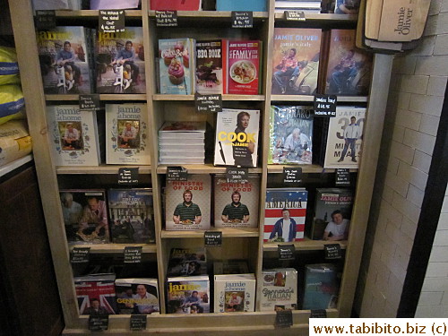 His cookbooks