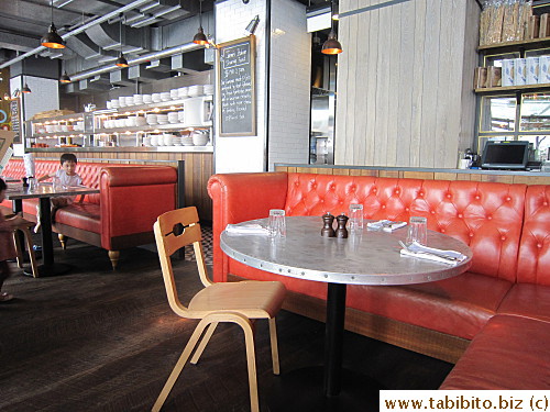 Our dining section