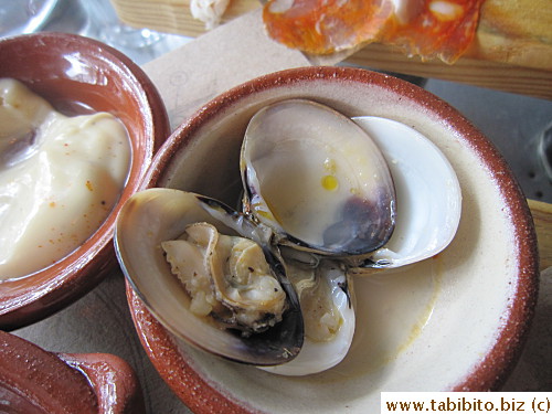 Clams were nice