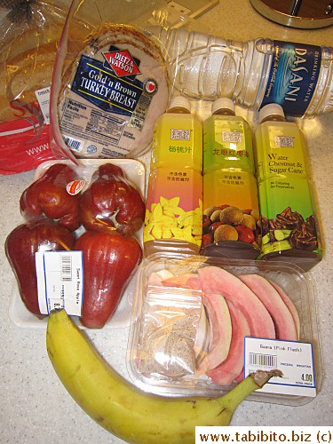 Didn't feel like going out and not a big fan of kaya toast, we bought food from Cold Storage for breakfast