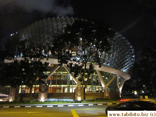 Durian at night and close-up