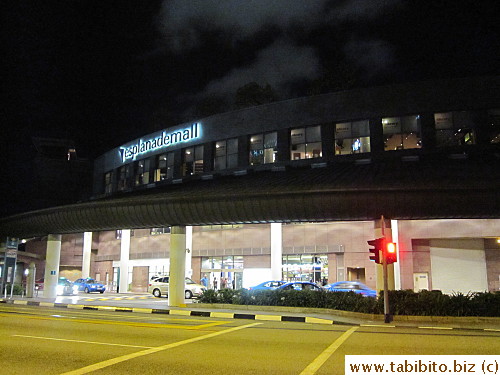 Esplanade Mall at night