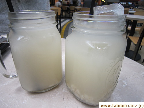 Fell in love with barley drinks, so much so that I brought home a bag of pearl barley from Hong Kong