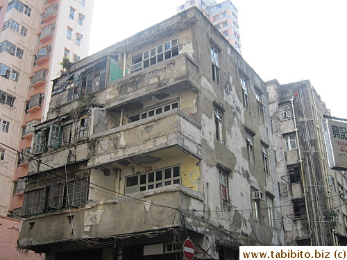 Wow, is this building even safe to be lived in?