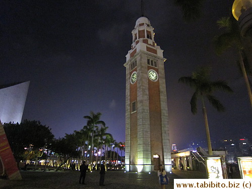 Clock Tower at night