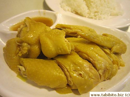 I've never had chicken that looked and tasted like that in Hong Kong