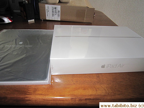 iPad Air and cover