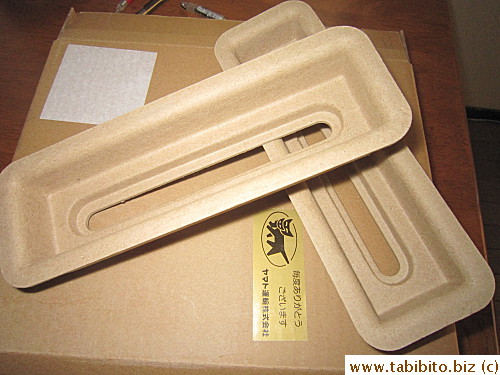 The cushioning packaging is so nice, I would really like to repurpose it