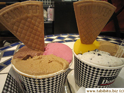 On an unrelated note, we had Donatello gelato at Takashimaya Department Store in Shinjuku one day post lunch