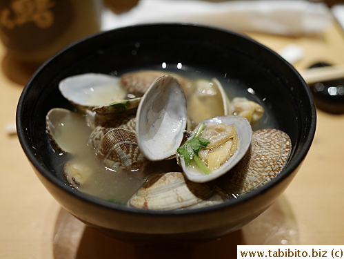 Clam soup