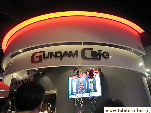 You place your order at the register, pay and wait for the food to be delivered to the table