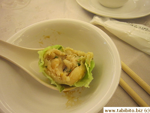 The green ones were okay