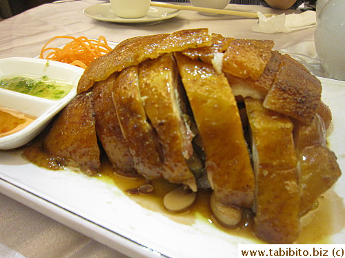 Suckling pig, roast duck, soy sauce chicken, all very good