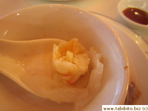 Excellent shrimp dumplings