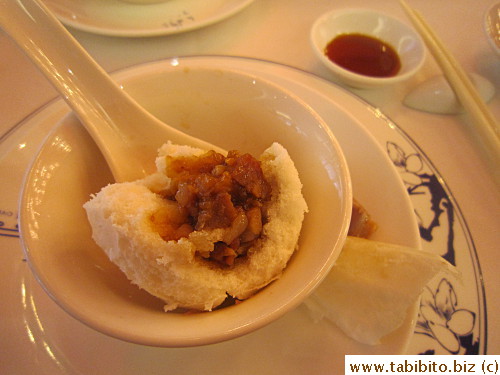 Steamed pork buns were very good