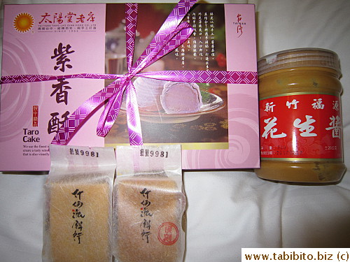 Bought food from various shops in department stores