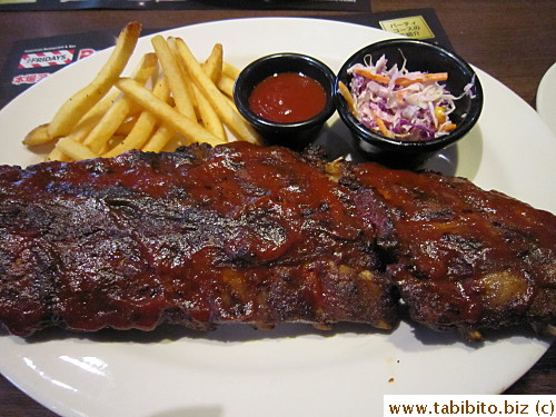 Full slab baby back ribs