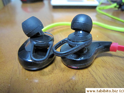 Identical shape although different brands