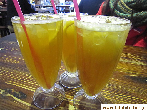Lemonade with kumquat 