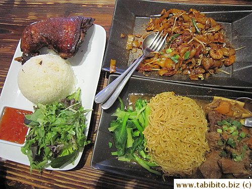 Lunch at Petaling Street Malaysian Hawker Food, Kingsford