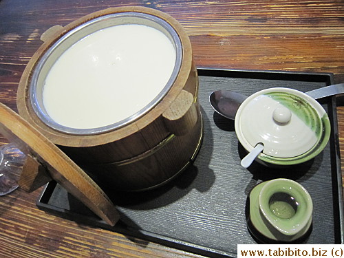 Very nice tofu dessert