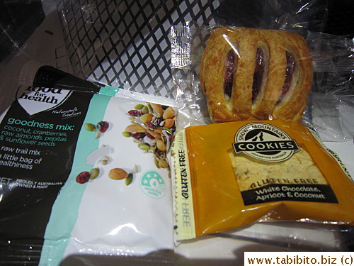 They gave us breakfast goodie bag after dinner
