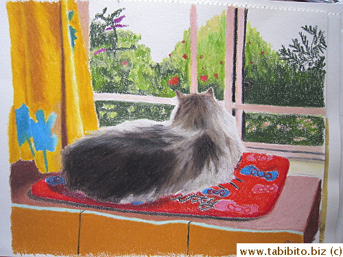Oil pastel