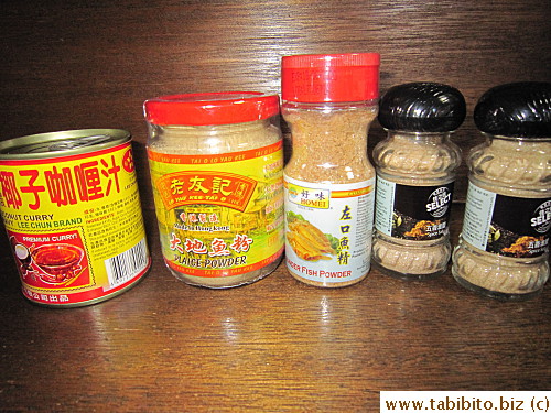 Took KL awhile to find fish powder