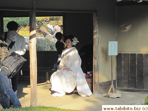 Someone was getting married the day we visited