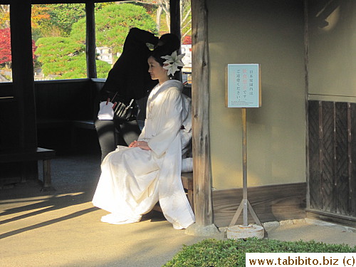 Traditional Japanese bride