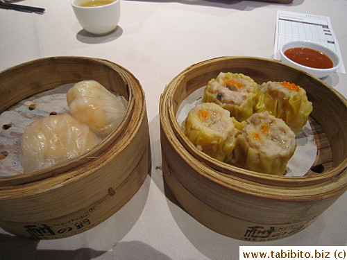 Dim sum is a must