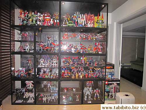 To add to his huge Gundam collection