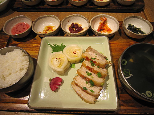 Belly pork set