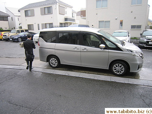 Efoo left our house on a cold rainy day on Oct 14